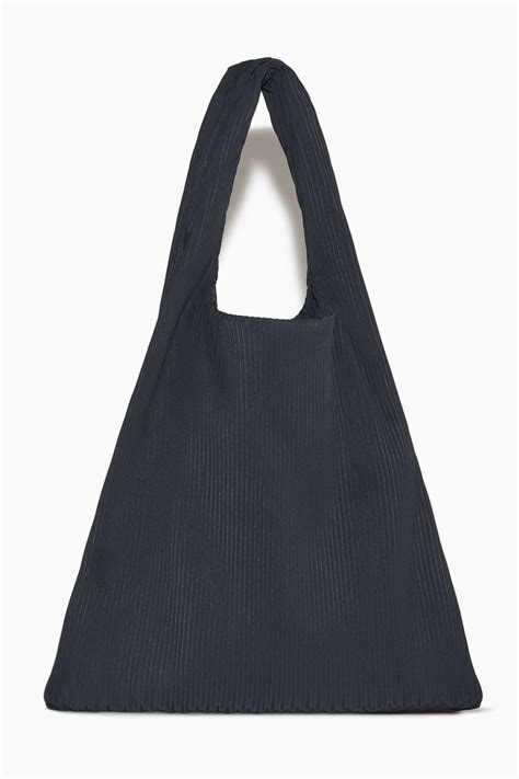 cos pleated bag.